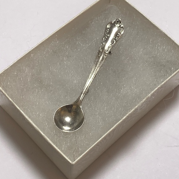 easterling Jewelry - Vintage Easterling sterling silver salt spoon brooch